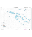6689 - Iles Tuamotu (partie Ouest), de Tahiti à Rangiroa et Makemo - Carte marine papier
