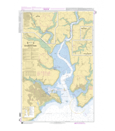 7794 - De Falmouth à Truro - Carte marine Shom