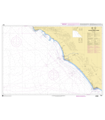 7202 - De Capo Linaro à Anzio - Carte marine Shom papier
