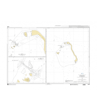 6176 - Maupihaa (Maupélia) - Carte marine Shom papier