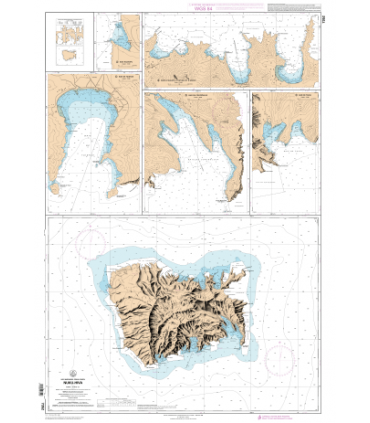 7352 - Nuku-Hiva - carte marine Shom papier