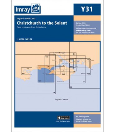 Y31 - Christchurch to the Solent - Carte marine Imray