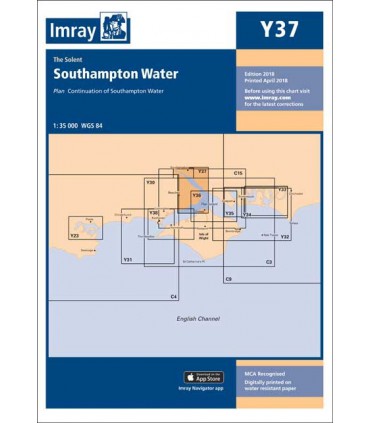Y37 - Southampton Water - Carte marine Imray