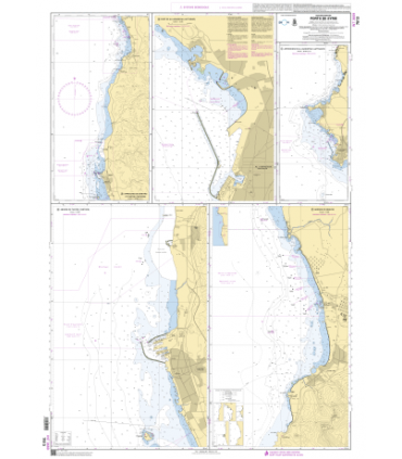 7513 - Ports de Syrie - Carte marine Shom