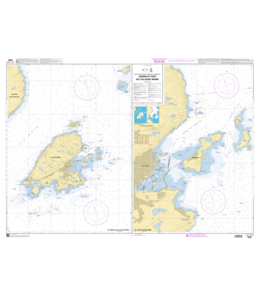 7639 - Abords et port de l'Île Saint-Pierre - Carte marine Shom papier