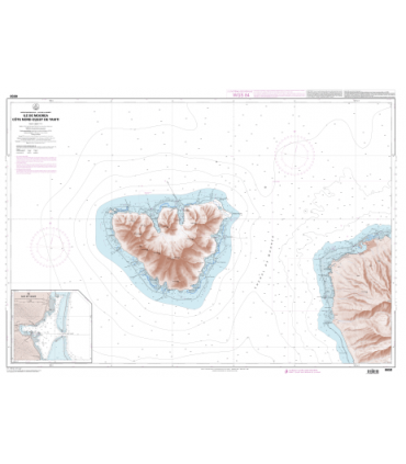 6658 - Ile de Mooréa - Côte Nord-Ouest de Tahiti
