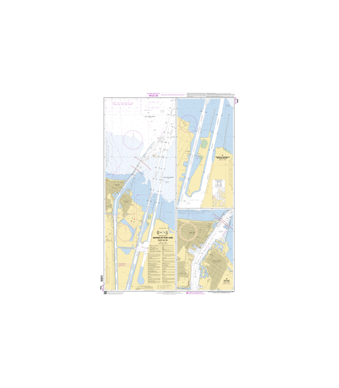 7543 - Abords de Port-Saïd (Bur Sa`id) - Carte marine Shom 7543 - Abords de Port-Saïd (Bur Sa`id) - Carte marine Shom