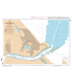 7480 - Accès au fleuve Kourou - Port de Pariacabo - Carte marine papier