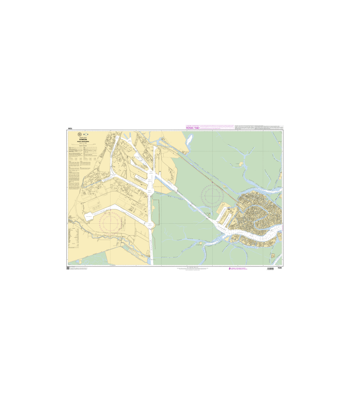 7226 - Venezia - Porto Marghera - Carte marine papier 7226 - Venezia - Porto Marghera - Carte marine papier