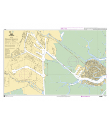 7226 - Venezia - Porto Marghera - Carte marine papier