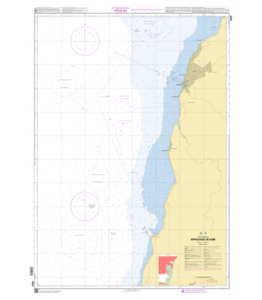 7832 - Approches de Kribi - Carte marine Shom papier