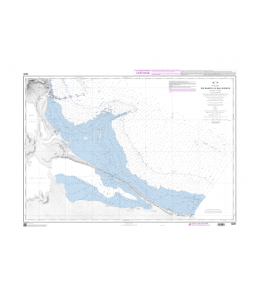 4247 - De Zarzis au Ras Ashdir - Bahiret el Biban - Carte marine Shom papier