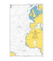 Admiralty 4014 - North Atlantic Ocean Eastern part - Carte marine Admiralty