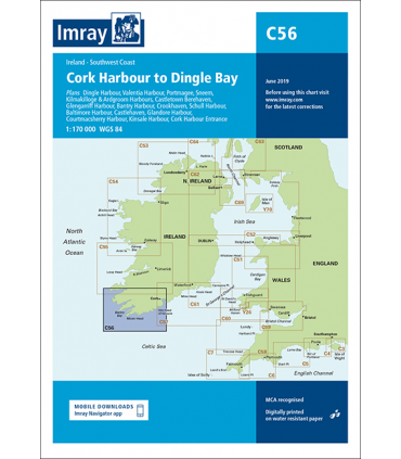 C56 Southwest Ireland - Cork harbour to Dingle Bay