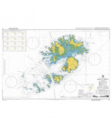 Admiralty 34 - Isles of Scilly - Carte marine Admiralty