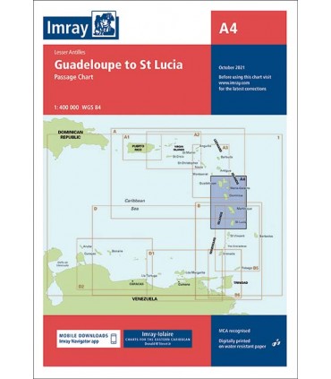 A4 Guadeloupe to St Lucia