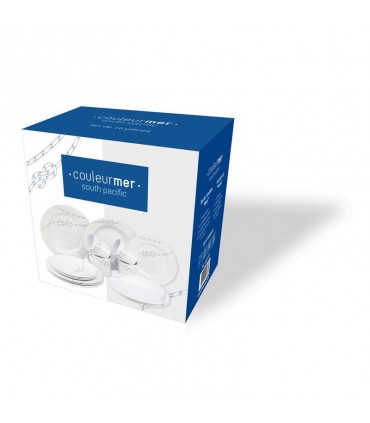 Vaiselle South Pacific - Boite de 16 pièces