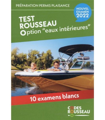 Test Rousseau Permis option eaux intérieures