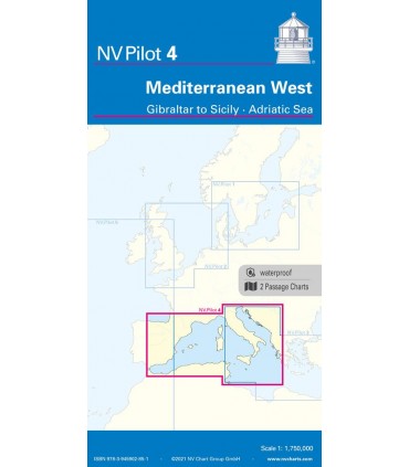 NV Pilot 4, Mediterranean West, Gibraltar to Sicily • Adriatic Sea