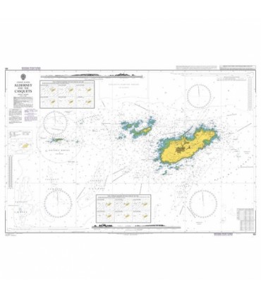 Admiralty 60 Alderney and the Casquets - Carte marine Admiralty