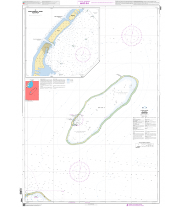 7462 - Amanu - Carte marine Shom papier