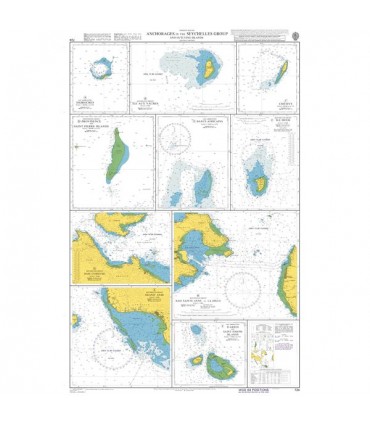 Admiralty 724 - Anchorages in the Seychelles Group and Outlying Islands