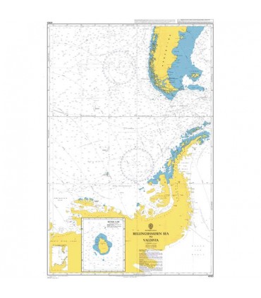 Admiralty 4063 - Bellingshausen Sea to Valdivia - Carte marine Admiralty