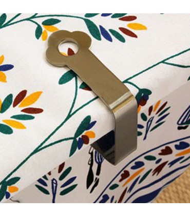 Lot de 4 pinces pour nappe