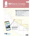 NV Charts Croatie - Vodice to Dubrovnik & Montenegro - Carte marine