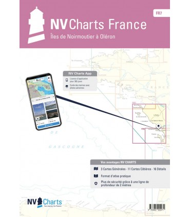 L'Ile de Noirmoutier à La Rochelle - NV Charts France - carte marine