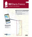 La Rochelle à San Sabastian - Bordeaux - NV Charts France - carte marine