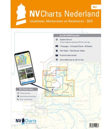NV charts Nederland NL 3 - carte marine