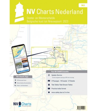 NV charts Nederland NL 5 - carte marine