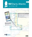 Nv Chart Vigo to Gibraltar - Carte marine