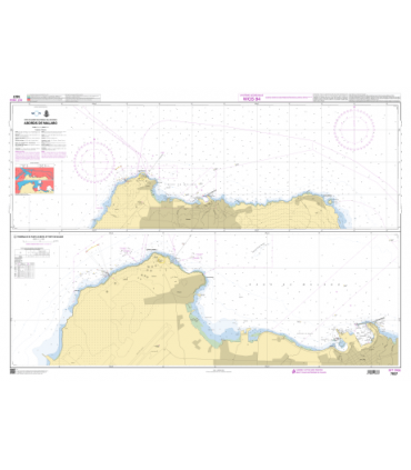 7837 - Abords de Malabo - Carte marine shom