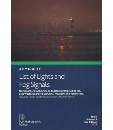 NP87 Vol P Admiralty List of Lights and Fog Signals N South China and E Archipelagic Seas