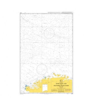 Admiralty 4064 - Marie Byrd Land to Southwest Pacific Basin - Carte marine papier