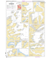 7828 - Mouillages et abris des Îles Kerguelen - Carte marine Shom papier