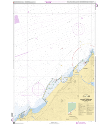 7707 - Ports de Tanger Med et de Ksar Sghir - carte marine Shom