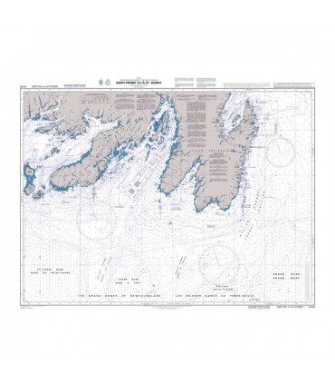 Admiralty 4734 : Saint-Pierre To/A St John's