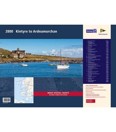 2800 Isle of Mull and Adjacent Coasts Chart Pack - Carte marine Imray