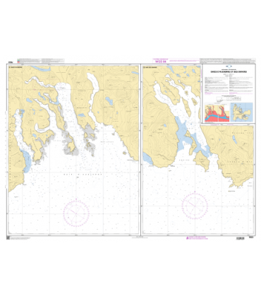 7823 - Baies d'Audierne et des Swains - Carte marine Shom