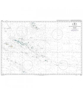Admiralty 4607 : South East Polynesia - carte marine papier