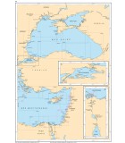 Méditerranée Mer Noire - Mer de Marmara - Méditerranée Orientale - Carte marine papier