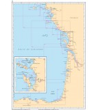 Atlantique Côte Sud Ouest de France - Côte Nord Espagne - Carte marine papier