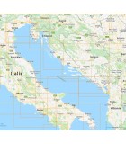 Adriatique - Croatie - Carte marine papier
