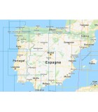 Espagne - Carte marine papier