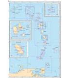 Petites Antilles - Carte marine papier