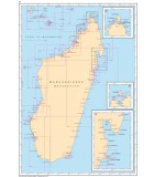 Madagascar - Archipel des Comores - Carte marine papier